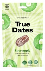 True co. True dates ochucené datle 100 g - jablko VÝPREDAJ (POŠK.OBAL)