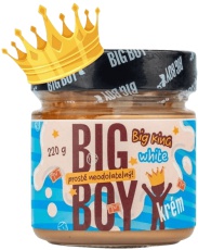 Big Boy Big King White - Krém s lískovými ořechy a mlékem 220 g VÝPREDAJ 21.8.2026