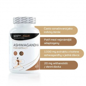 Sportwave Ashwagandha Pure Extract 60 kapslí