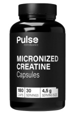 Pulse Performance Micronized Creatine 180 kapslí
