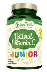 GreenFood Junior Natural Vitamin C 90 kapslí