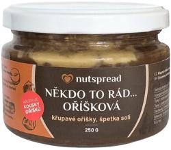 Nutspread Někdo to rád Oříšková 250 g VÝPREDAJ 20.10.2026