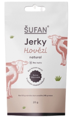 Šufan Jerky Natural 20 g