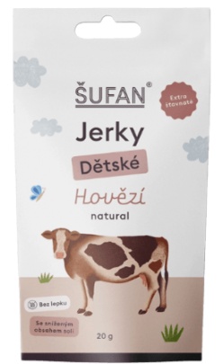 Šufan Jerky Dětské Natural 20 g