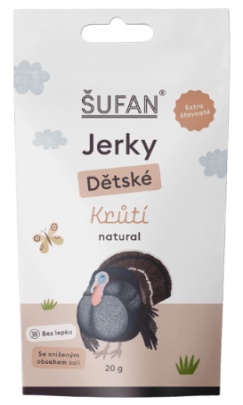 Šufan Jerky Dětské Natural 20 g