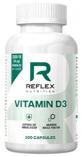 Reflex Vitamin D3 100 kapsúl VÝPREDAJ 10.2026