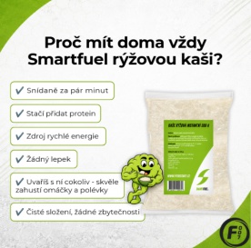 Smartfuel Rýžová kaša 300 g