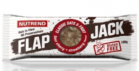 Nutrend FLAPJACK GLUTEN FREE 100 g - čokoláda/banán s hořkou čokoládou