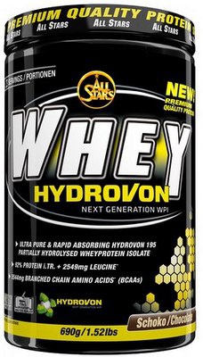 All Stars Whey Hydrovon 690 g - čokoláda