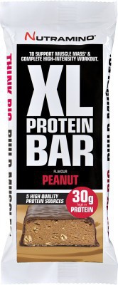 Nutramino Protein Bar XL 82 g - čokoláda/arašídy PROŠLÉ DMT - PŘEPSAT