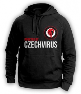 Czech Virus Mikina Unisex černá - XL