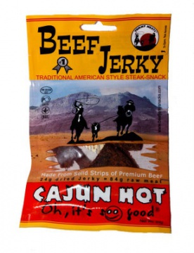 Jerky sušené maso  Cajum Hot 24g