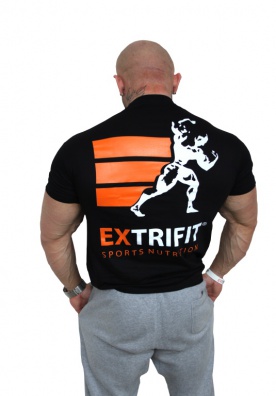 Extrifit Tričko černé classic - XXL