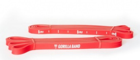 GORILLA Power Band - posilovací guma červená