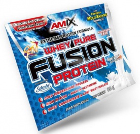 Amix Whey Pure Fusion Protein 30 g - arašídy/čokoláda/karamel