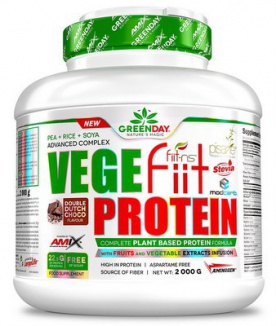 Amix Vegefiit Protein 2000 g - dvojitá čokoláda