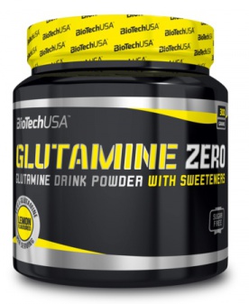 BiotechUSA L-Glutamine Zero 600g - broskev/ledový čaj