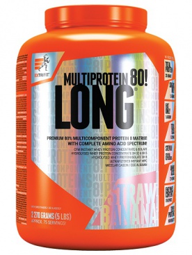 Extrifit Long 80 Multiprotein 2270 g - vanilka