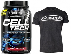 MuscleTech Cell-Tech Performance 1400 g - pomeranč