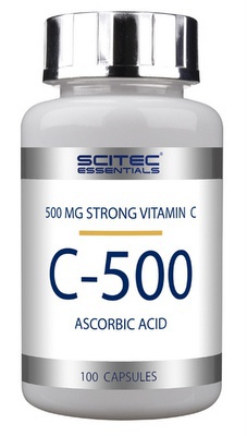 Scitec Vitamin C-500 100 kapslí