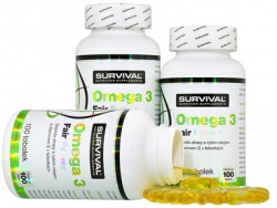 Survival Omega 3 Fair Power 100 kapslí