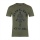 Gold's Gym pánské tričko army GGTS002 zelená - S