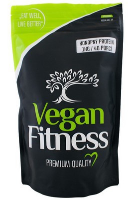 Vegan Fitness Konopný Protein 1000 g VÝPRODEJ