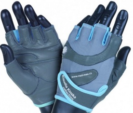 Mad Max rukavice Klaudia No.93 šedo/modré