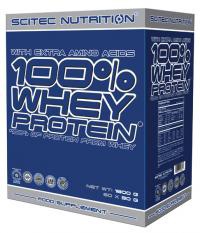 Scitec 100% Whey protein 60 x 30g mix příchutí