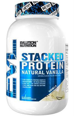EVLution Nutrition Stacked Protein 1800g - vanilka PROŠLÉ DMT