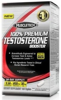 MuscleTech 100% Premium Testosterone Booster 120 tablet