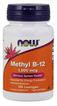 Now Foods Methyl B-12 1000 mcg 100 tablet