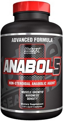Nutrex Anabol 5 Black 120 kapslí