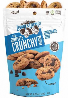 Lenny&Larry's Complete Crunchy Cookie 1 bag Chocolate Chip 120g