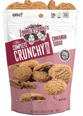 Lenny&Larry's Complete Crunchy Cookie 1 bag Cinnamon sugar 120g