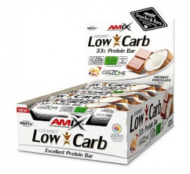 Amix Low Carb 33% Protein bar 15x60g