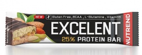 Nutrend Excelent Protein Bar Double 85 g - čokoláda/ nugát s brusinkami PROŠLÉ DMT