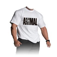 Universal triko Animal Iconic T-Shirt bílé - XL