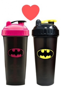 Perfect shaker Super heros Superman + Supergirl 800 ml