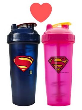 Perfect shaker Super heros Superman + Supergirl 800 ml