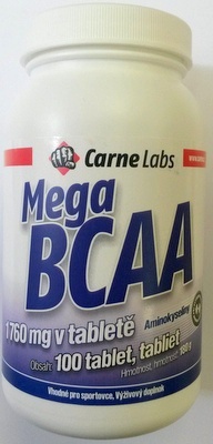 Carne Labs Mega BCAA 1760mg 100 tablet
