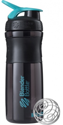 Blender Bottle Sportmixer Black 760 ml - černo modrá (Black Cyan)