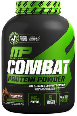 MusclePharm Combat Powder 1814 g - čokoláda/arašídové máslo