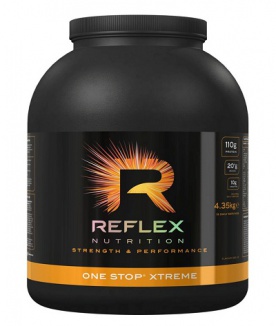 Reflex One Stop Xtreme 4,35 kg - cookies & cream + Reflex One Stop Xtreme 2,03 kg - vanilka ZDARMA