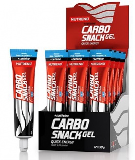 Nutrend Carbosnack with caffeine tuba 50 g - cola