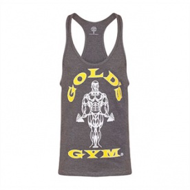 Gold's Gym pánské tílko GGVST003 šedé - S