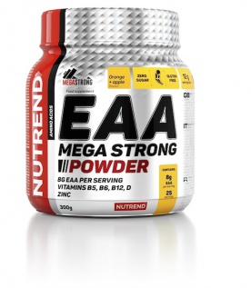 Nutrend EAA Mega Strong powder 300g - citron/ledový čaj