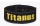 Titánus fitness opasek s pákovou přezkou 10/8 černý