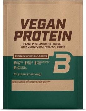 BiotechUSA Vegan Protein 25 g - čokoláda/skořice