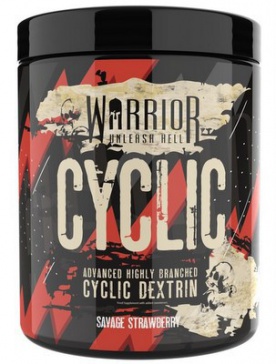 Warrior Cyclic (cyklický dextrin) 400 g - Blazin Blue Razz PROŠLÉ DMT 24.8.2024